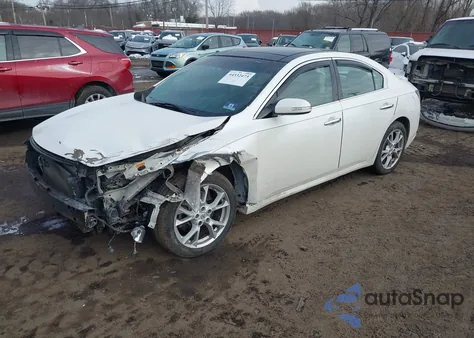 2013 Nissan Maxima 3.5 Sv z USA, uszkodzony, nr VIN 1N4AA5AP1DC829082